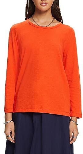 Esprit T-Shirt, 880/arancione Acceso, XXS Donna