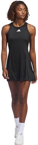 Adidas Club Tennis Dress Vestito, Black, XL Women's