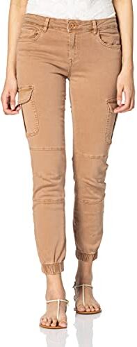 Only Onlmissouri Reg Ank Life Cargo Pnt Noos Pantaloni Eleganti da Uomo Donna, Occhio di tigre, 40/ 32