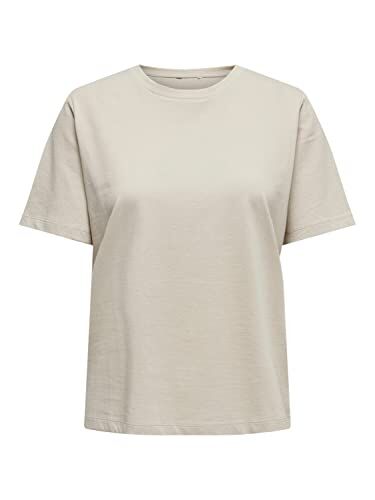 Only Onl S/S Tee Jrs Noos Top, Rivestimento Argento, M Donna