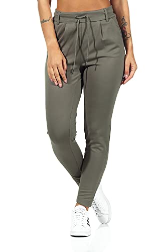 Only Poptrash Trousers, Pantaloni Donna, Bungee Cord, XS / 32L