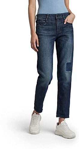 G-STAR RAW Kate Boyfriend Jeans, Blu (Worn in Hale Navy Restored ), 32W / 32L Donna