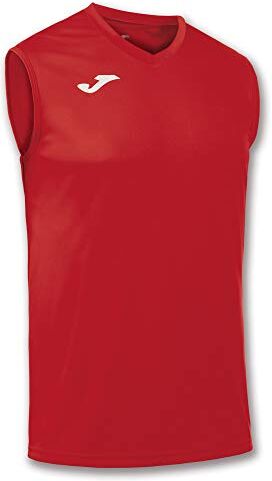 Joma , Unisex, Maglietta Tecnica Senza Maniche Rosso, L