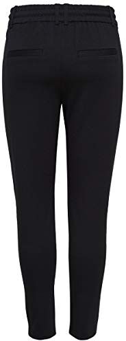 Only Poptrash Trousers, Pantaloni Donna, Nero, XS / 30L