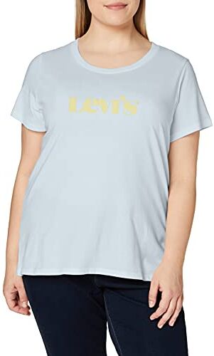 Levis Plus Size Perfect Tee, T-shirt Donna, Modern Vintage Logo Plein Air, 1XL