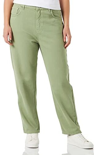 United Colors Of Benetton Pantalone  Jeans, Verde Chiaro 2K7, 31 Donna