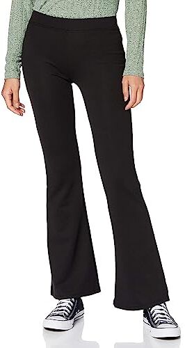 Only Onlfever Stretch Flaired Pants Jrs Noos, Pantaloni, Donna, Nero, XS 34