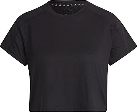 Adidas TR-ES 3BAR T T-Shirt Donna black Taglia L