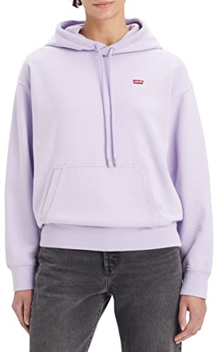 Levis Standard Sweatshirt, Felpa con cappuccio Donna, Purple Rose, XXS