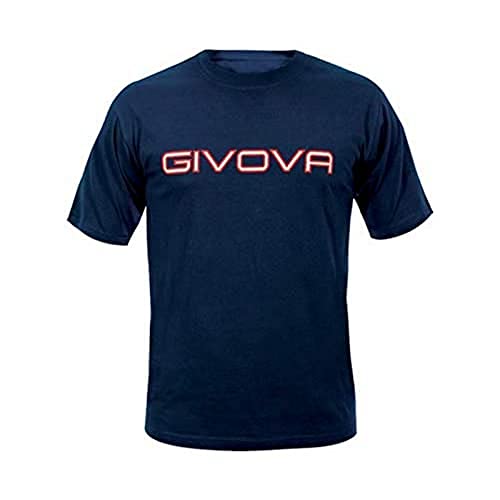 GIVOVA Spot Maglietta a Maniche Corte Unisex – Adulto, Blu, 2XL