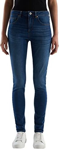 United Colors Of Benetton Pantalone  Jeans, Blu Chiaro Denim 902, 33 Donna