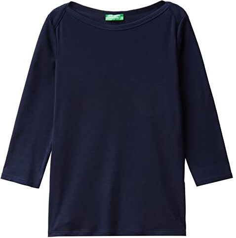 United Colors Of Benetton 3ga2e16a1, Canotta Donna, Blu Notte 016, M