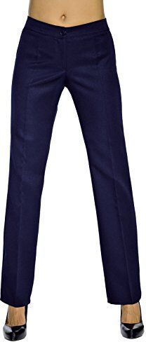 Isacco Trendy Donna Pantalone, Taglia 40, Blu