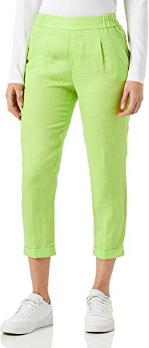 United Colors Of Benetton Pantalone , Verde Acido 25B, L Donna