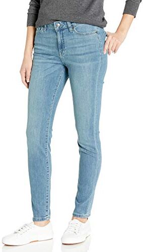 Amazon Essentials Jeans Skinny Donna, delavé Chiaro, 40 Corto