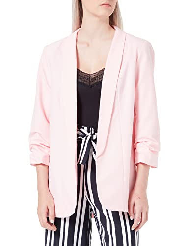 PIECES Pcboss 3/4 Blazer Noos, Blazer Donna, Rosa Cristallo, S