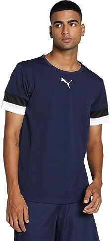 Puma Teamrise Jersey, Nero/Bianco, L