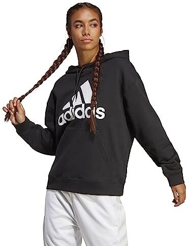 Adidas Felpa con Cappuccio da Donna W Bl Ft O HD