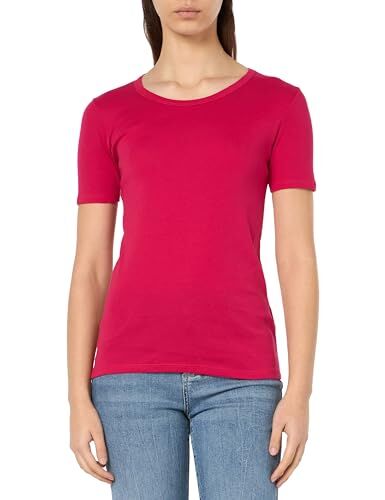 United Colors Of Benetton T-Shirt , Rosso Scuro 17d, L Donna