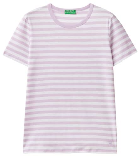 United Colors Of Benetton T-Shirt , Lilla 86G, S Donna