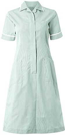 Alexandra Stripe Dress, regular, filetto bianco/Trim, petto 80 cm (misura 6), colore: celeste/bianco