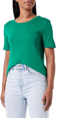 United Colors Of Benetton T-Shirt , Verde Bosco 1U3, L Donna