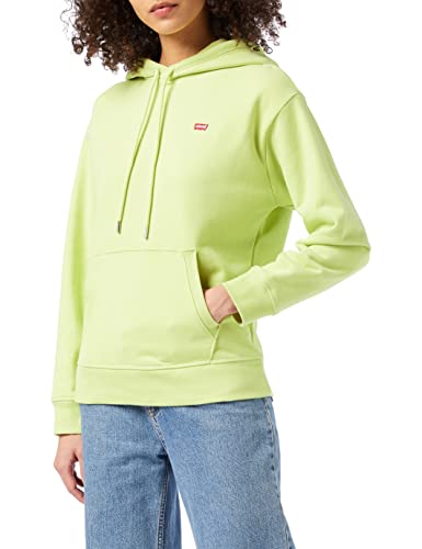 Levis Standard Sweatshirt, Felpa con cappuccio Donna, Daiquiri Green, M