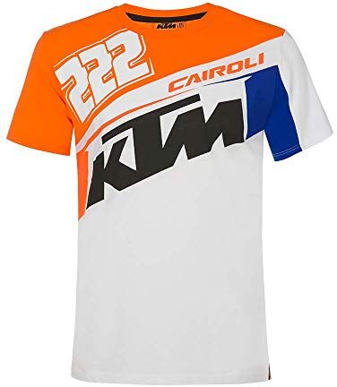 Valentino TOP RACERS top riders official collections T-Shirt KTM Cairoli,Uomo,XXL,Arancio