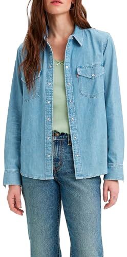 Levis Iconic Western, Donna, Old 517 Blue, XS