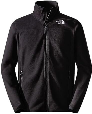 The North Face JK3 M 100 Glacier Full Zip EU Maglia Lunga Uomo Black Taglia L