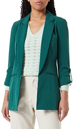 Only ONLKAYLE-ORLEEN 3/4 Blazer TLR, Blazer Donna, Verde (Dark Green), 36