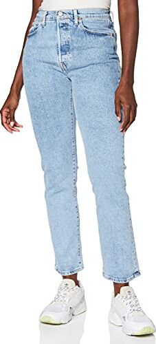 Levis 501® Crop, Jeans Donna, Samba Tango Surge, 31W / 28L