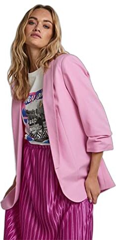 PIECES Pcboss 3/4 Blazer Noos, Blazer Donna, Begonia Pink, S