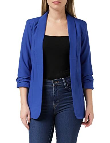 PIECES Pcboss 3/4 Blazer Noos, Blazer Donna, Mazarine Blu, M