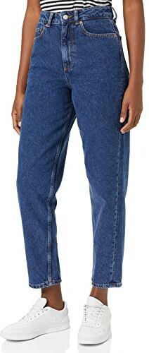 Jack & Jones JJXX JXLISBON Mom HW NR4001 Noos Jeans, Dark Blue Denim, 28/30 da Donna