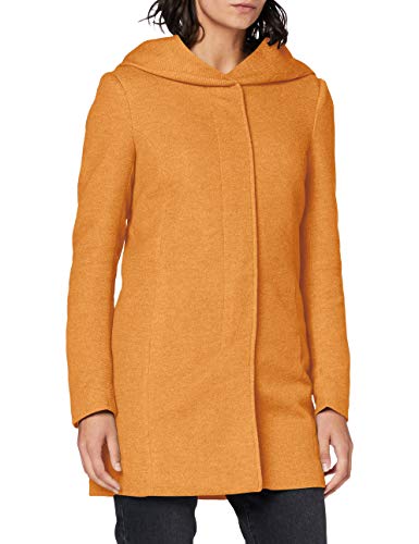 Only ONLSEDONA Light Coat Otw Noos Cappotto, Pumpkin Spice/Melange, S Donna