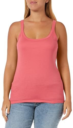 United Colors Of Benetton Canotta  Canottiera, Rosa Salmone 11f, XS Donna