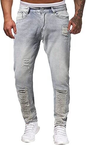 NOAGENJT pantaloni larghi ecopelle donna pantaloncini termici bambino calcio leggins jeans felpati donna invernali Pantaloni di velluto a coste jeans bianchi strappati XL 26.99