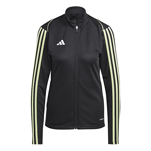 Adidas Donna Tracksuit Jacket Tiro23L Tr Jktw, Black/Pulse Lime, , S
