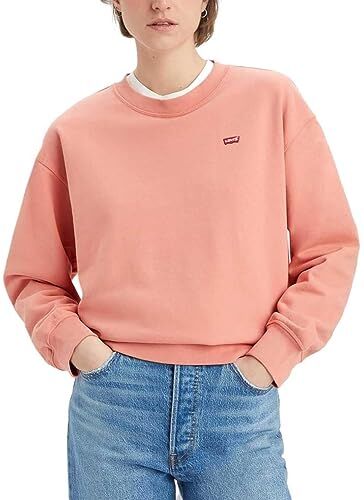 Levis Standard Crew, Maglia di tuta Donna, Terra Cotta, XXS