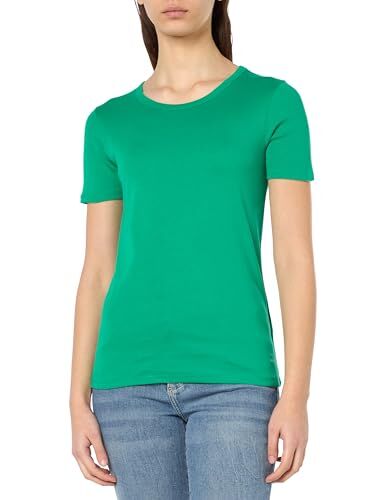 United Colors Of Benetton T-Shirt , Verde Intenso 108, XS Donna