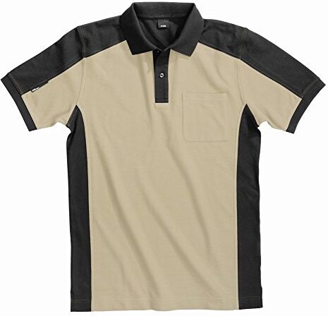 FHB Polo conrad, taglia xs, beige/nero