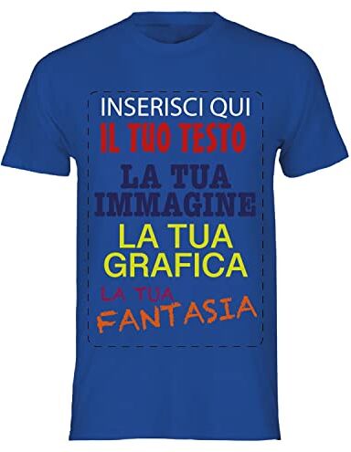 VENEZIANO T-shirt cotone personalizzabile, maglia unisex personalizzata con stampa per Uomo e Donna, maglietta personalizzata su richiesta 100% made in Italy