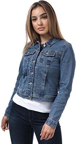 Only Onlwonder Life DNM Jacket Giacca, Media Blu Denim, XS Donna