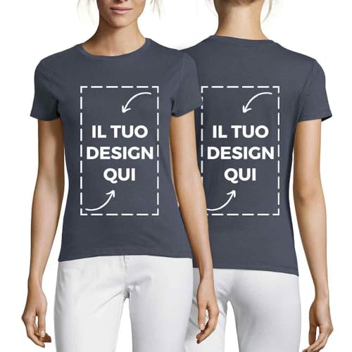 tostadora Maglietta Personalizzata Uomo Donna Magliette Personalizzate Uomo Donna Personalizza Tshirt Maglietta Personalizzabile Foto Texte Tshirt con Stampa Scritta Frase Personalizzata