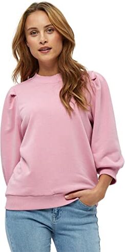 Minus Mika 3/4 Sleeve Sweat 4 Donna, Rosa (4015 Cashmere Rose), XS