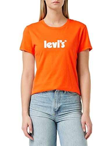 Levis The Perfect Tee Maglietta, Orangeade, XS Donna