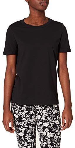 Vero Moda VMPAULA S/S T-Shirt GA Noos, Nero, XS Donna