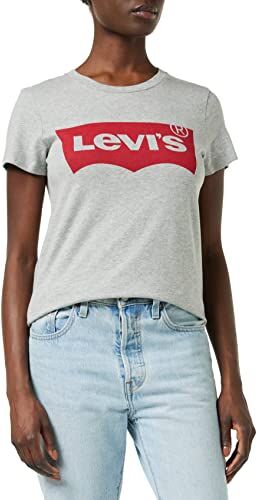 Levis The Perfect Tee Maglietta, Grigio (Logo Starstruck Heather Grey), XL Donna