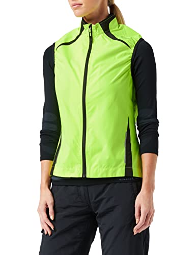 CMP Gilet sportivo da donna, Yellow Fluo, 42